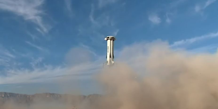 New Shepard Simulates Lunar Gravity