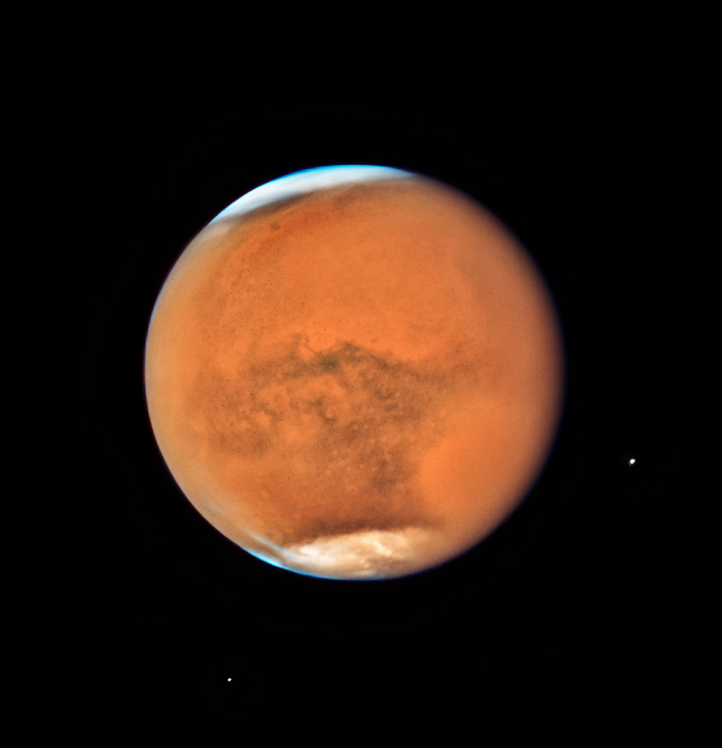 New Hubble Photos of Mars