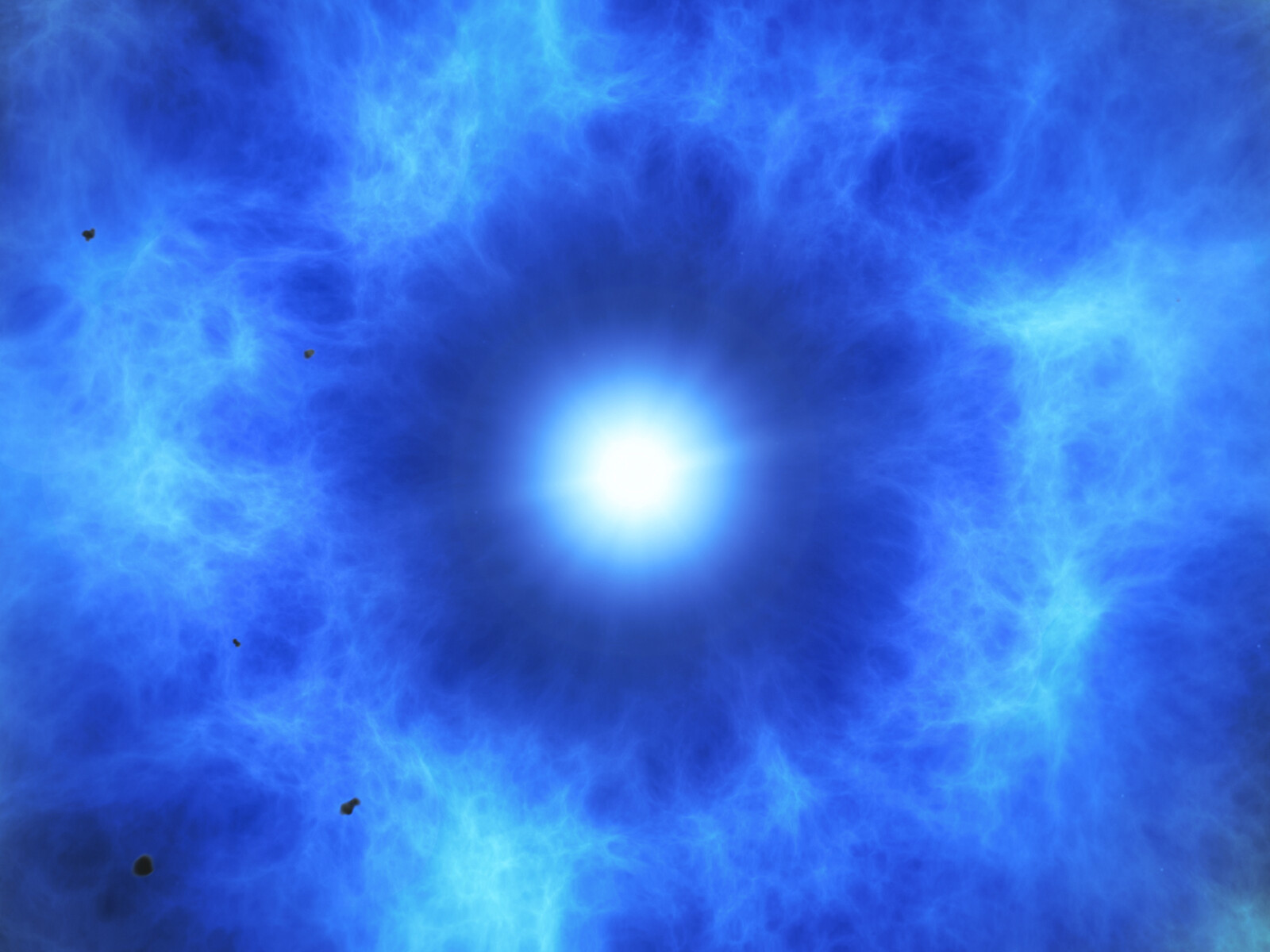 Image of a double-detonation supernova
