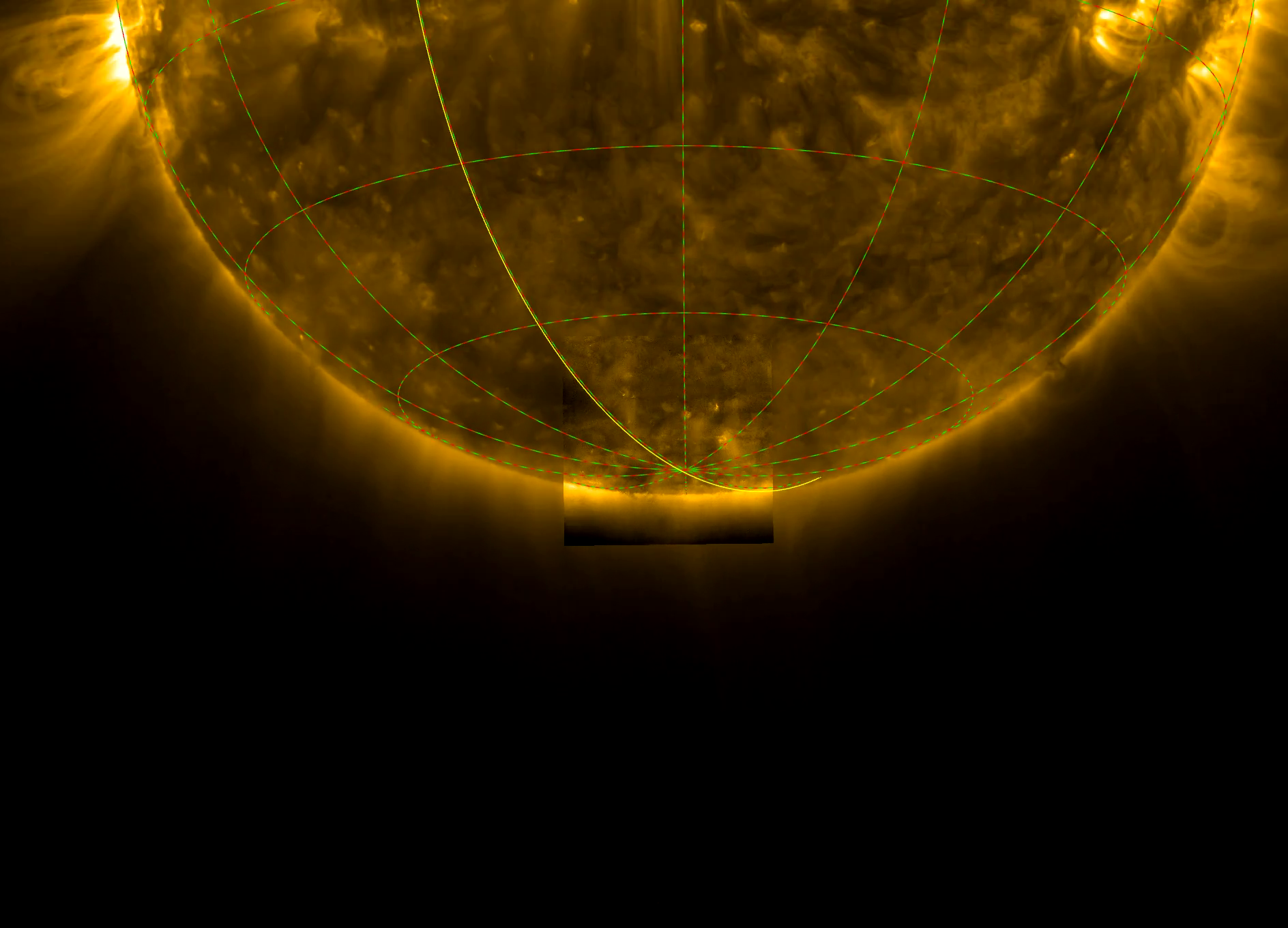 First historic images of the Sun's south pole (Solar Orbiter)