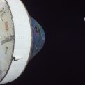 Orion spacecraft Earth Moon Artemis mission NASA ESA
